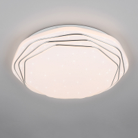 Trio LED Plafondlamp | Dizzy | Rond | 2700-6500K | Wit | IP20 | 22W | Trio Lighting  LTR00496