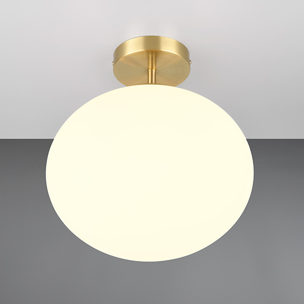 Trio LED Plafondlamp | Fomento | Rond | Messing | IP20 | Trio Lighting  LTR00614 - 1