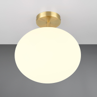 Trio LED Plafondlamp | Fomento | Rond | Messing | IP20 | Trio Lighting  LTR00614