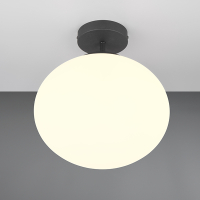 Trio LED Plafondlamp | Fomento | Rond | Zwart | IP20 | Trio Lighting  LTR00615