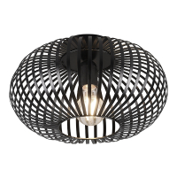 LED Plafondlamp | Johann | Rond | Zwart | IP20 | Trio Lighting LTR00756