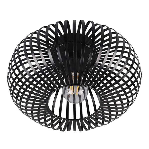 LED Plafondlamp | Johann | Rond | Zwart | IP20 | Trio Lighting LTR00756 - 4
