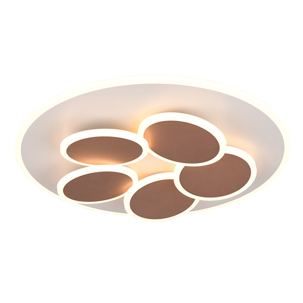 LED Plafondlamp | Mandala | Rond | Grijs | Timer | IP20 | Trio Lighting LTR00753 - 1