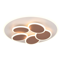 LED Plafondlamp | Mandala | Rond | Grijs | Timer | IP20 | Trio Lighting LTR00753