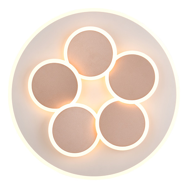 LED Plafondlamp | Mandala | Rond | Grijs | Timer | IP20 | Trio Lighting LTR00753 - 4