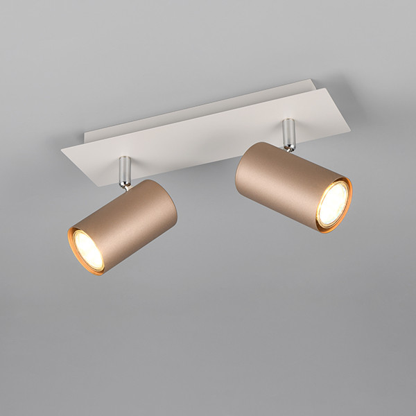 Trio LED Plafondlamp | Marley | Rond | Koffie | IP20 | Trio Lighting  LTR00637 - 1