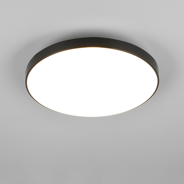 Trio LED Plafondlamp | Spica | Rond | 4000K | Zwart | IP44 | 18W | Trio Lighting  LTR00560 - 1