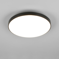 Trio LED Plafondlamp | Spica | Rond | 4000K | Zwart | IP44 | 18W | Trio Lighting  LTR00560