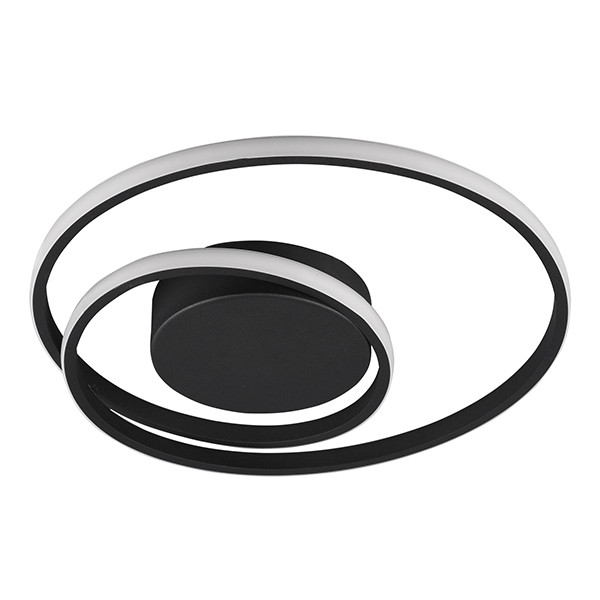 LED Plafondlamp | Zibal | Rond | Zwart | Dimbaar | IP20 | Trio Lighting LTR00840 - 2