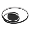 LED Plafondlamp | Zibal | Rond | Zwart | Dimbaar | IP20 | Trio Lighting LTR00840 - 2