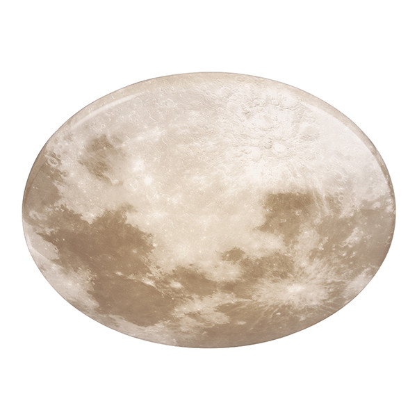 LED Plafondlamp maan | Moonika | Rond | 3000K | Wit | IP44 | 15W | Trio Lighting LTR00775 - 1