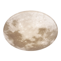 LED Plafondlamp maan | Moonika | Rond | 3000K | Wit | IP44 | 15W | Trio Lighting LTR00775