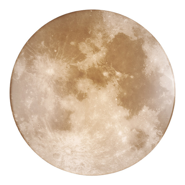 LED Plafondlamp maan | Moonika | Rond | 3000K | Wit | IP44 | 15W | Trio Lighting LTR00775 - 3