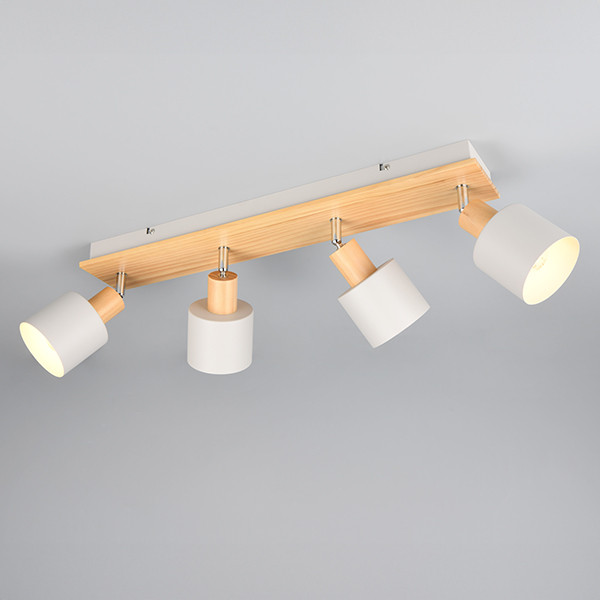 Trio LED Plafondspot | Shanti | Rond | Grijs | IP20 | Trio Lighting  LTR00655 - 1