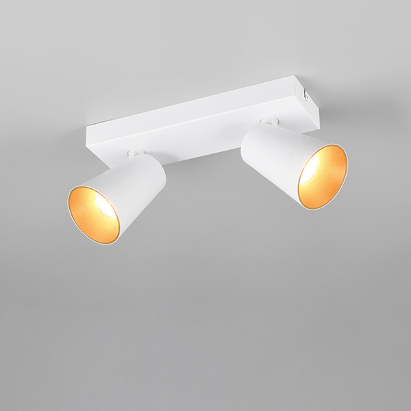 Trio LED Plafondspot | Sharp | Rond | Wit  | IP20 | Trio Lighting  LTR00656 - 1