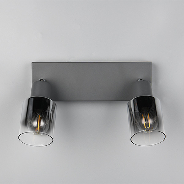 Trio LED Plafondspot E14 | Cadiz | Rond | Antraciet | IP20 | Trio Lighting  LTR00491 - 5