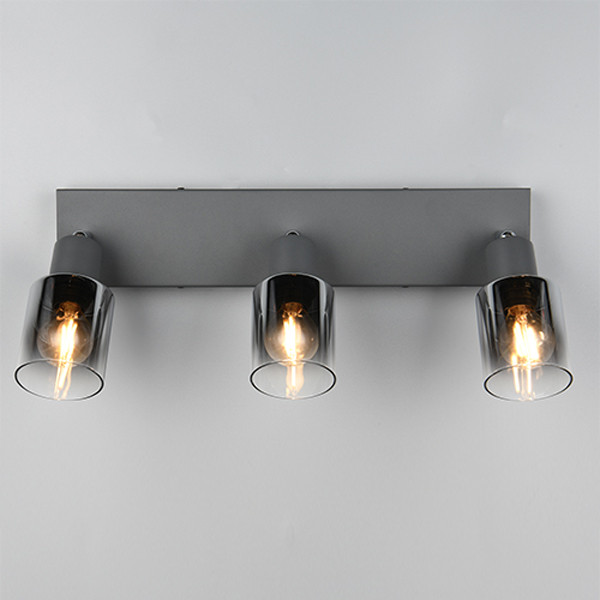 Trio LED Plafondspot E14 | Cadiz | Rond | Antraciet | IP20 | Trio Lighting  LTR00492 - 3