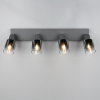 Trio LED Plafondspot E14 | Cadiz | Rond | Antraciet | IP20 | Trio Lighting  LTR00493 - 3