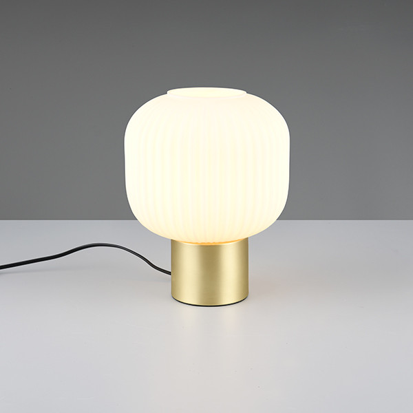 Trio LED Tafellamp | Diva | Rond | Messing | IP20 | Trio Lighting  LTR00592 - 1