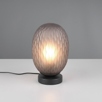 Trio LED Tafellamp | Facette | Rond | Zwart | IP20 | Trio Lighting  LTR00601
