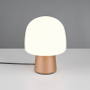 LED Tafellamp | Steen | Rond | Bruin | IP20 | Trio Lighting LTR00678 - 1