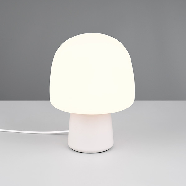 Trio LED Tafellamp | Steen | Rond | Grijs | IP20 | Trio Lighting  LTR00679 - 1