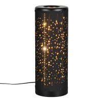 LED Tafellamp | Taco | Cillinder | 3000K | Zwart | IP20 | Trio Lighting LTR00777