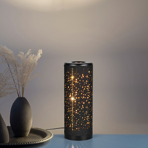 LED Tafellamp | Taco | Cillinder | 3000K | Zwart | IP20 | Trio Lighting LTR00777 - 5