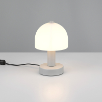 Trio LED Tafellamp E14 | Glenn | Rond | Grijs | IP20 | Trio Lighting  LTR00537