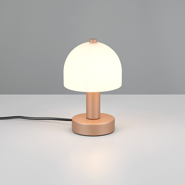 Trio LED Tafellamp E14 | Glenn | Rond | Koffie | IP20 | Trio Lighting  LTR00536 - 1