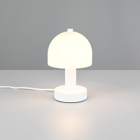 Trio LED Tafellamp E14 | Glenn | Rond | Wit | IP20 | Trio Lighting  LTR00534