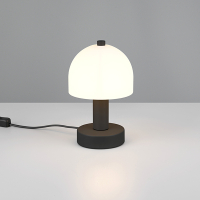 Trio LED Tafellamp E14 | Glenn | Rond | Zwart | IP20 | Trio Lighting  LTR00535
