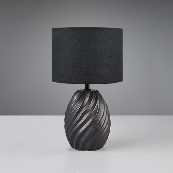 LED Tafellamp E14 | Melva | Rond | Zwart | IP20 | Trio Lighting LTR00504 - 9