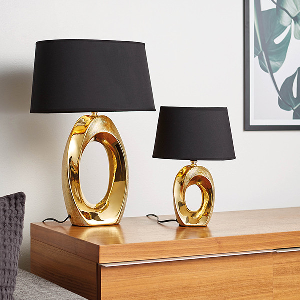 LED Tafellamp E14 | Taba | Rond | Goud | IP20 | Trio Lighting LTR00785 - 2