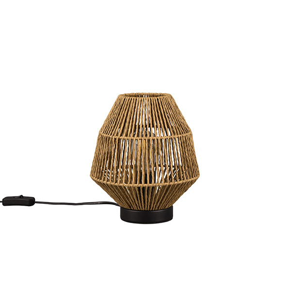 LED Tafellamp E27 | Miki | Rond | Bruin | IP20 | Trio Lighting LTR00769 - 2