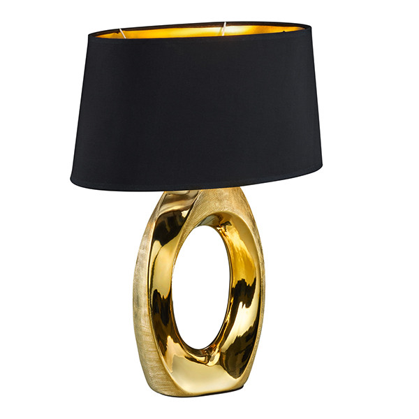 LED Tafellamp E27 | Taba | Rond | Goud | IP20 | Trio Lighting LTR00786 - 1