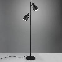 Trio LED Vloerlamp | Agudo | Rond | Zwart | IP20 | Trio Lighting  LTR00567