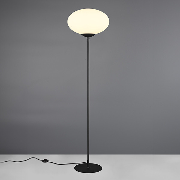 Trio LED Vloerlamp | Fomento | Rond | Zwart | IP20 | Trio Lighting  LTR00611 - 1