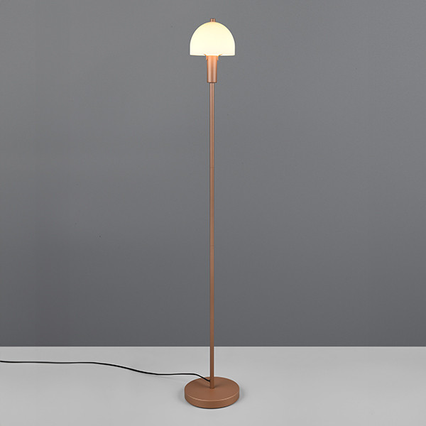 Trio LED Vloerlamp | Glenn | Rond | Koffie | IP20 | Trio Lighting  LTR00532 - 1