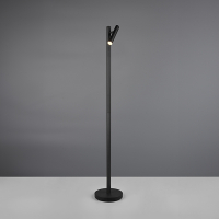 Trio LED Vloerlamp | Gomez | Rond | 3000-6500K | Zwart | IP20 | 3W | Trio Lighting  LTR00498