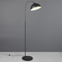 Trio LED Vloerlamp | Sierra | Rond | Zwart | IP20 | Trio Lighting  LTR00554
