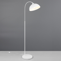 Trio LED Vloerlamp E27 | Sierra | Rond | Wit | IP20 | Trio Lighting  LTR00553