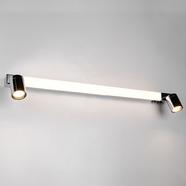 Trio LED Wandlamp | Enrico | Rond | Chroom | IP44 | Trio Lighting  LTR00477 - 1