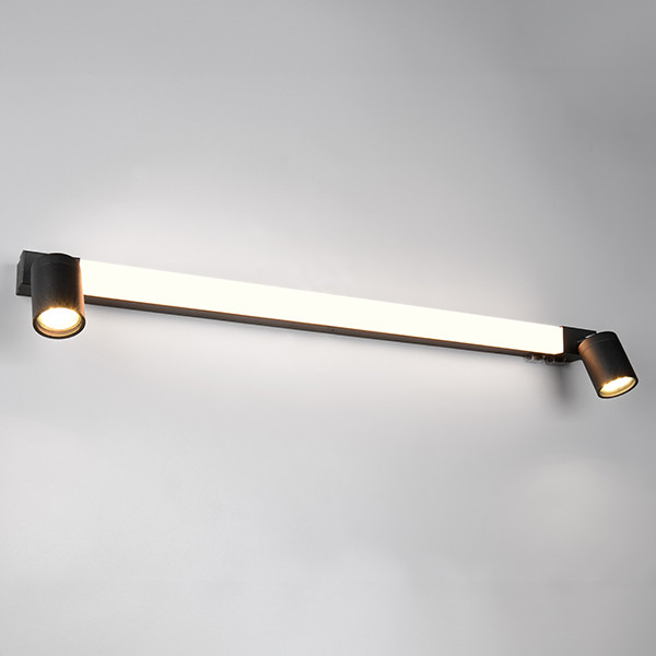 Trio LED Wandlamp | Enrico | Rond | Zwart | IP44 | Trio Lighting  LTR00478 - 1