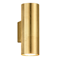 LED Wandlamp GU10 | Cleo | Up & Down | Goud | IP20 | Trio Lighting LTR00742