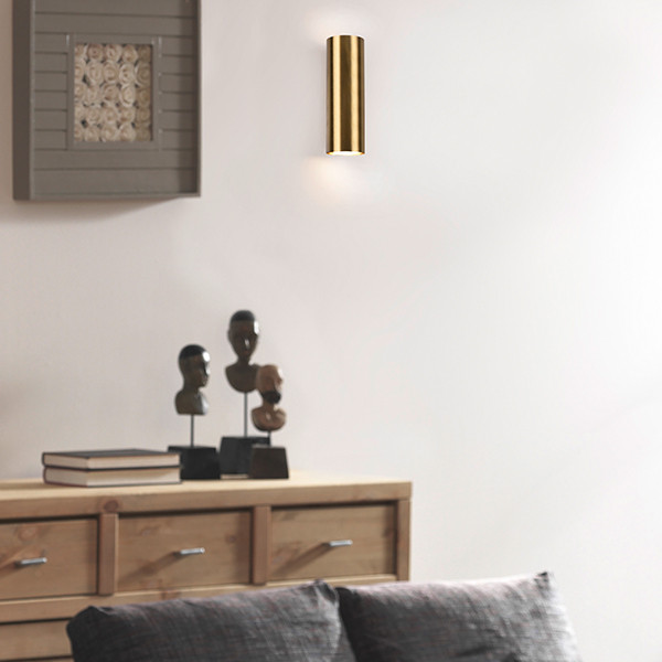 LED Wandlamp GU10 | Marley | Up & Down | Messing | IP20 | Trio Lighting LTR00764 - 4