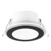 Led inbouwspot | Rond | Aura | Zwart | Ø 82mm | 3000K | IP65 | 5W LTR00886 - 1