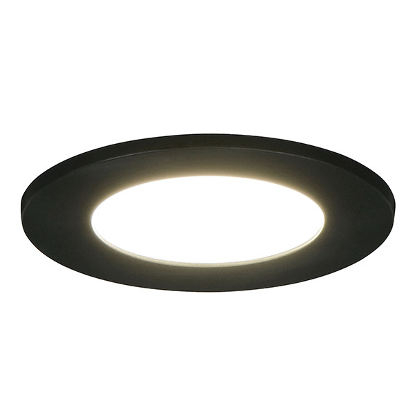 Led inbouwspot | Rond | Himal | Zwart | Ø 72mm | 2700-4000K | IP65 | 3.5W LTR00880 - 3