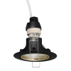 Led inbouwspot | Rond | Jura | Zwart/Goud | GU10 | Ø 68mm | IP20 LTR00863 - 3