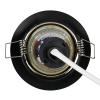 Led inbouwspot | Rond | Jura | Zwart/Goud | GU10 | Ø 68mm | IP20 LTR00863 - 5